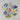 TWNC Jacobean IV Round needlepoint canvas #1066 - NextStage Vintage