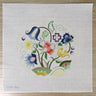 TWNC Jacobean IV Round needlepoint canvas #1066 - NextStage Vintage