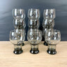 Federal Glass Sundown beer glassses - set of 12 - 1970s vintage - NextStage Vintage