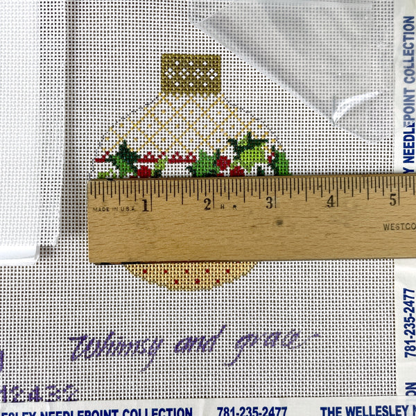 Whimsy and Grace ornament needlepoint canvases #12432 and #12236 - NextStage Vintage