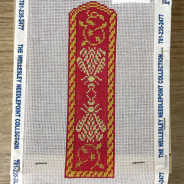 Whimsy and Grace Napoleon's Bee bookmark needlepoint canvas #12582 - NextStage Vintage