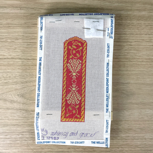 Whimsy and Grace Napoleon's Bee bookmark needlepoint canvas #12582 - NextStage Vintage