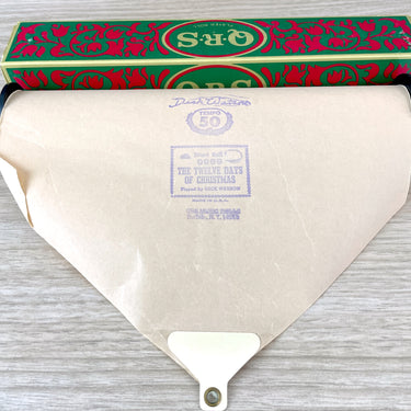 QRS Word Roll 9989 - The Twelve Days of Christmas - NextStage Vintage