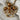 Crown pendant choker necklace with brown pearls - 1950s atomic styling - NextStage Vintage