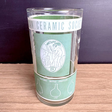 Vintage 1962 souvenir glass for The American Ceramic Society 64th meeting - NextStage Vintage