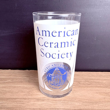 Vintage 1964 souvenir glass for The American Ceramic Society 66th meeting - NextStage Vintage