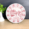 1978 Alfred Meakin Staffordshire transferware calendar plate - vintage 70s decor - NextStage Vintage