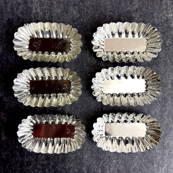 24 vintage tartlet & pastry shell molds – mixed shape set - vintage baking - NextStage Vintage