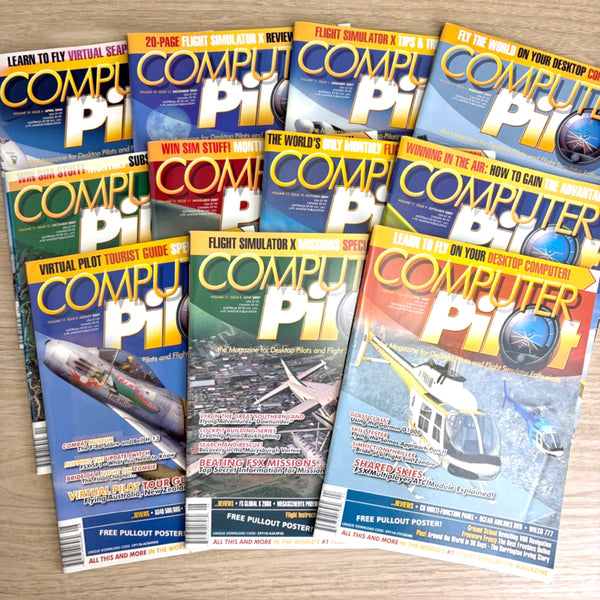 Computer Pilot magazine - 2006-2007 - 11 issues - NextStage Vintage