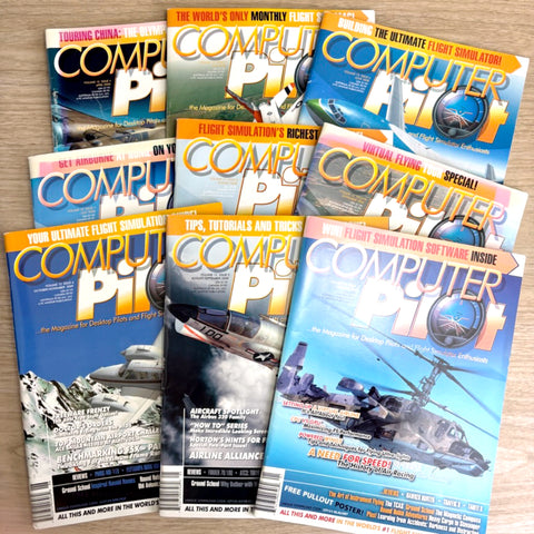 Computer Pilot magazine - 2008-2009 - 9 issues - NextStage Vintage
