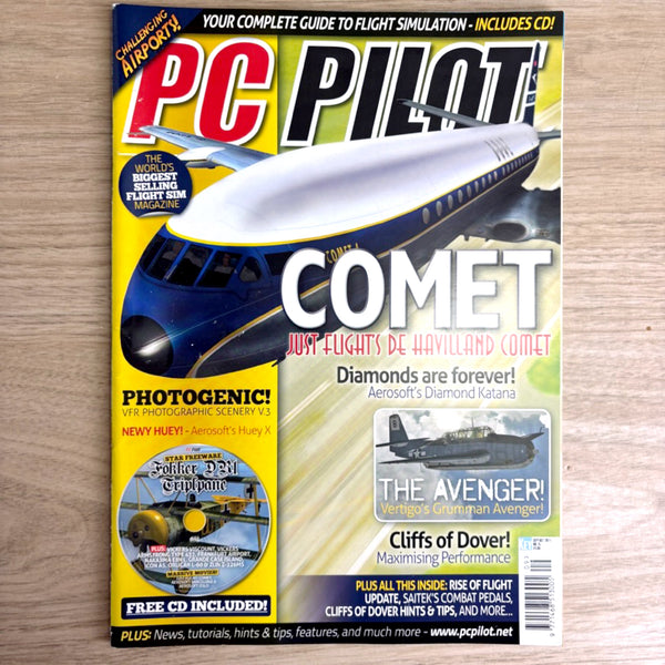 PC Pilot Magazine Lot - 2011 full year Issues #71-76 w/ CDs #73-#76 - NextStage Vintage