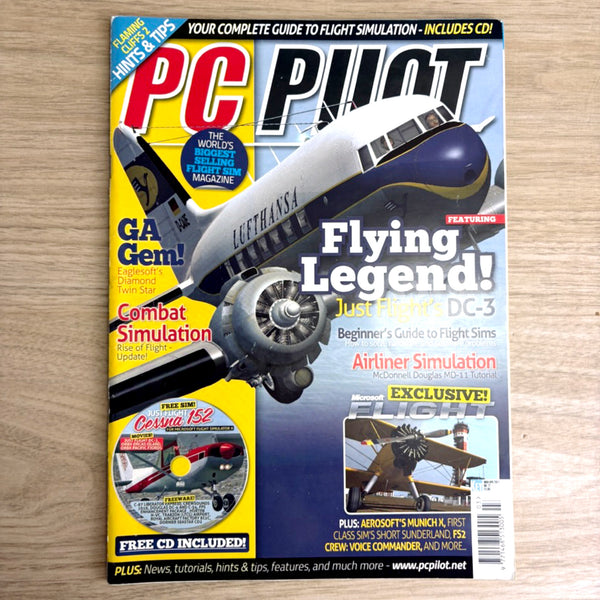 PC Pilot Magazine Lot - 2011 full year Issues #71-76 w/ CDs #73-#76 - NextStage Vintage