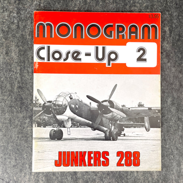 Monogram Close-up 2 Junkers 288 - 1974 airplane history - NextStage Vintage