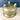 Hammered three legged brass jardiniere - vintage bohemian decor - NextStage Vintage