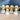Plastic angel ornaments - set of 4 - 1960s vintage - NextStage Vintage