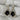 Alexis Bittar teardrop smoky quartz and crystal gold toned dangle earrings - post pierced - NextStage Vintage