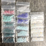 4mm bicone crystal beads Swarovski? - 720 pieces - 6 colors mix - NextStage Vintage