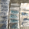 Swarovski 5301 4mm bicone crystal beads - 720 pcs - moody blues - NextStage Vintage
