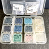 4mm round crystal pearls lot Swarovski? - 12 colors - estate destash - NextStage Vintage