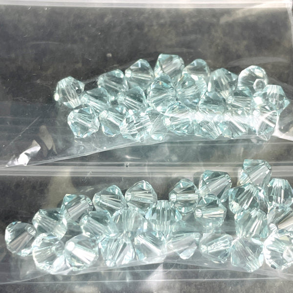 5mm bicone crystal beads Swarovski? - 288 pcs - pinks and blues