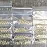 144 pc 6mm crystal bicone beads - crystal luminous green- Swarovski? destash - NextStage Vintage