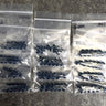 144 pc 6mm crystal bicone beads - montana - Swarovski? - estate destash - NextStage Vintage