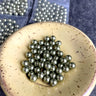 6mm round crystal pearls Swarovski? - 300 pc - light green - estate destash - NextStage Vintage