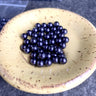 6mm round crystal pearls Swarovski? - 300 pc - dark purple - estate destash - NextStage Vintage