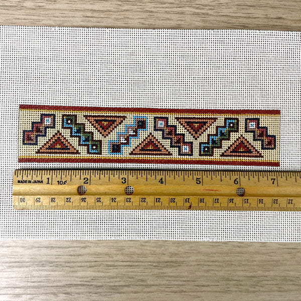 Melissa Shirley Designs Aztec Cuff Bracelet needlepoint canvas #770B - NextStage Vintage