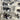 8mm round crystal beads - Swarovski? - 96 pcs - jet and crystal - NextStage Vintage