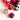 8mm round crystal beads - Swarovski? - 96 pcs - pinks and reds - NextStage Vintage