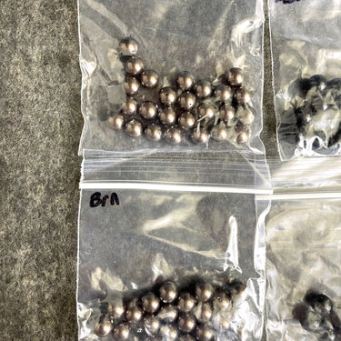 8mm round crystal pearls multicolor mix - Swarovski? - 200+ pcs - NextStage Vintage