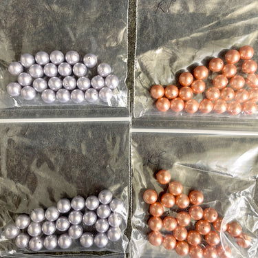 8mm round crystal pearls multicolor assortment - Swarovski? - 200+ pcs - NextStage Vintage
