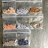 8mm round crystal pearls multicolor assortment - Swarovski - 200+ pcs - NextStage Vintage