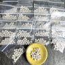8mm round crystal pearls white - Swarvovski - 570 pcs - NextStage Vintage
