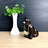 Avon Saint Bernard rescue dog with keg aftershave bottle - 1970s vintage - NextStage Vintage