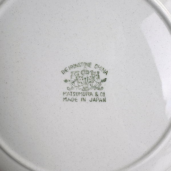 Vintage 1960s Bermuda  souvenir Ironstone plate - retro wall decor - NextStage Vintage