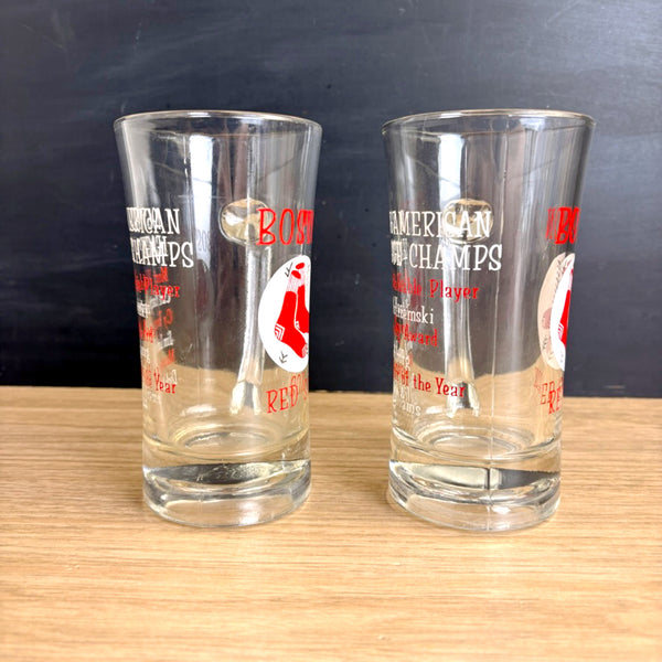 Boston Red Sox 1967 American League Champs mugs - a pair