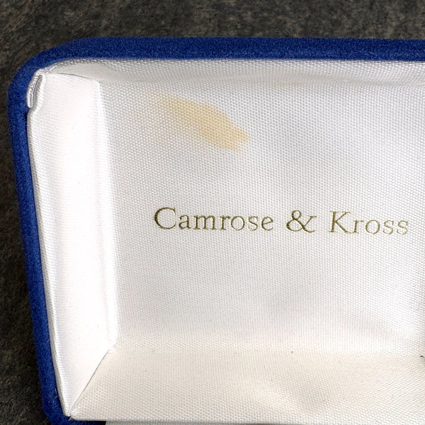 Camrose & Kross Jacqueline Kennedy convertible earrings with faux pearl dangles & box - NextStage Vintage