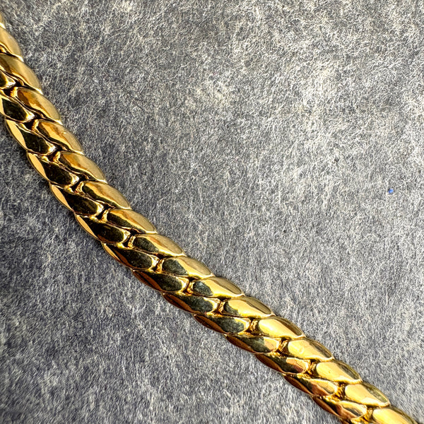 Camrose & Kross Jacqueline Kennedy goldtone pendant necklace - NextStage Vintage
