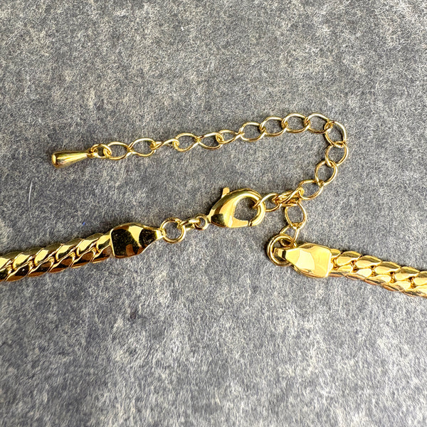 Camrose & Kross Jacqueline Kennedy goldtone pendant necklace - NextStage Vintage