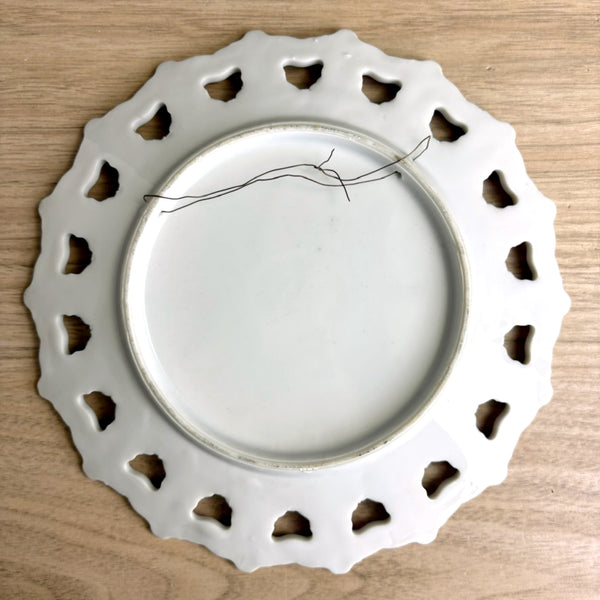 Carlsbad Caverns decorative plate - vintage 1950s road trip souvenir