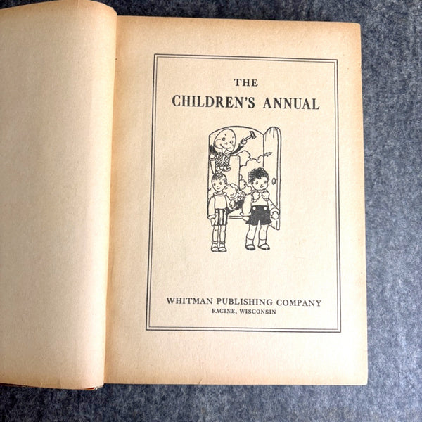 The Children's Annual Merry Days - vintage 1936 hardcover - NextStage Vintage