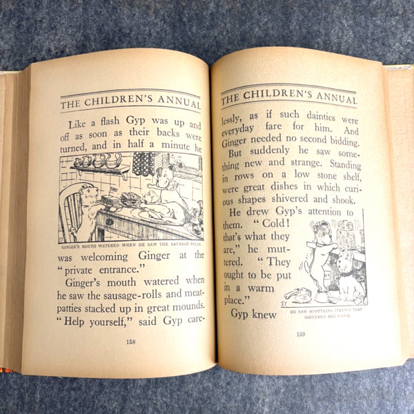 The Children's Annual Merry Days - vintage 1936 hardcover - NextStage Vintage