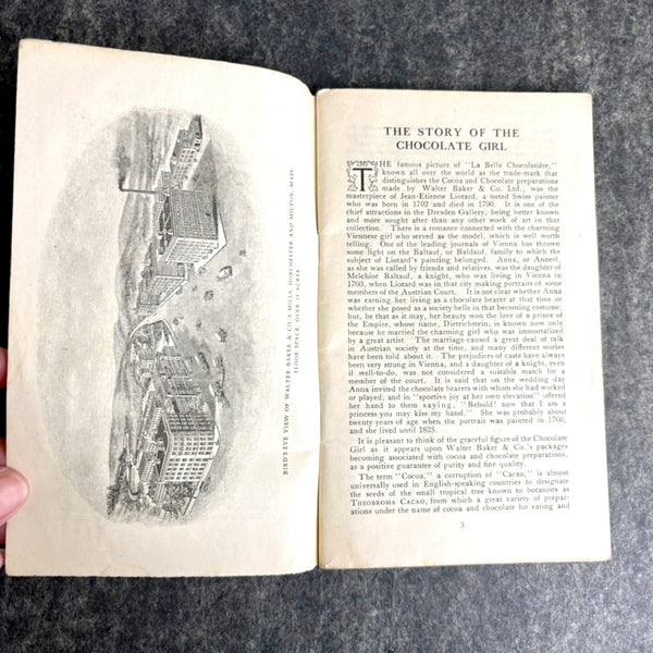 Walter Baker and Co. Choice Recipes - 1914 cocoa and chocolate recipes - NextStage Vintage