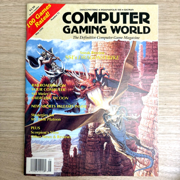 9 Computer Gaming World Magazines 1988–1992 - no disks - Sierra Ultima Pete Rose