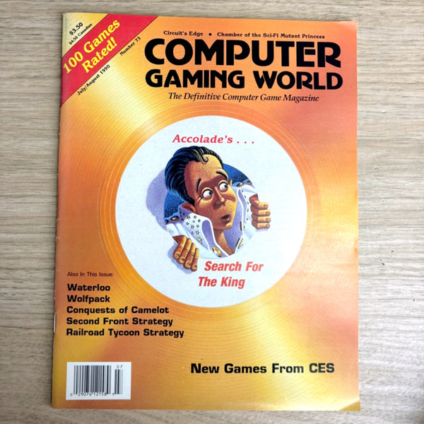 9 Computer Gaming World Magazines 1988–1992 - no disks - Sierra Ultima Pete Rose
