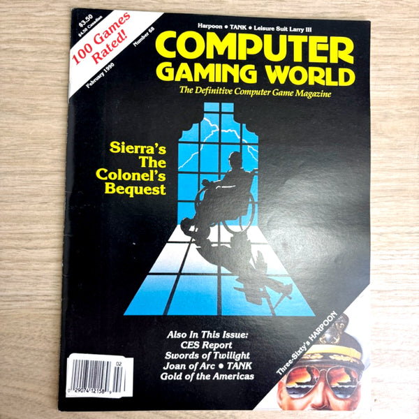 9 Computer Gaming World Magazines 1988–1992 - no disks - Sierra Ultima Pete Rose