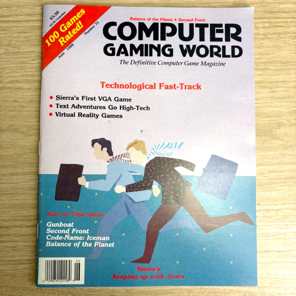 9 Computer Gaming World Magazines 1988–1992 - no disks - Sierra Ultima Pete Rose