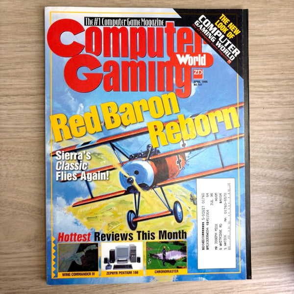 9 vintage Computer Gaming World magazines 1994–1996  - no disks - NextStage Vintage